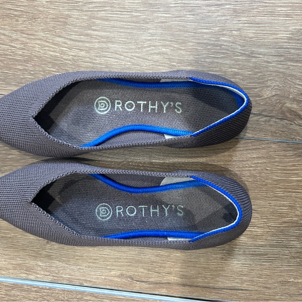 Rothy's Chocolate Brown Flats